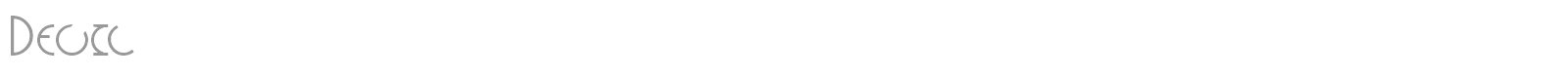 DEVIL font preview